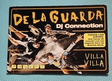 Cartão postal promocional DE LA GUARDA - DJ Connection - ARGENTINA 2001 comprar usado  Enviando para Brazil
