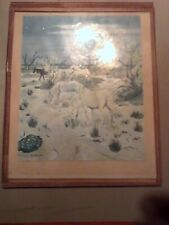 Lithographie yves brayer d'occasion  Le Teil