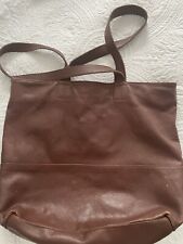 Vintage tan leather for sale  TENTERDEN