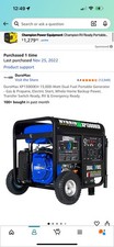 Duromax xp13000eh 000 for sale  Surprise