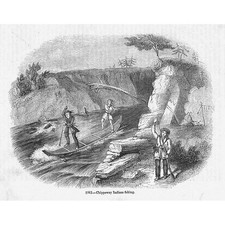 Chippewa indians fishing for sale  GLASGOW