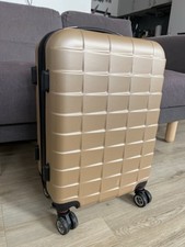 Goldener kabinenkoffer 55cm gebraucht kaufen  Berlin