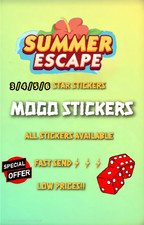 Monopoly Stickers Go All Stickers 3-6 dostępnych naklejek gwiazdkowych na sprzedaż  Wysyłka do Poland