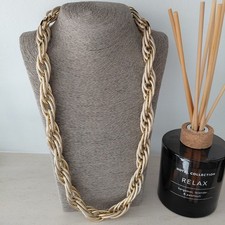 Claspless chunky gold for sale  PRUDHOE