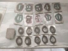 Anciens pochoirs zinc d'occasion  France