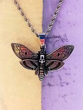 Moth pendant necklace for sale  LEICESTER
