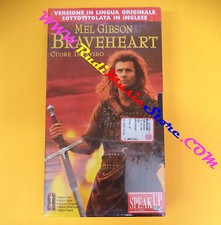 Film vhs braveheart usato  Ferrara