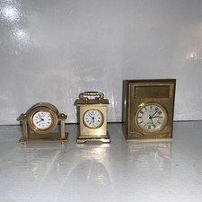 Bulova miniature clock for sale  Plainfield