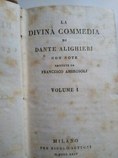 Divina commedia opera usato  Italia
