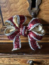 Christmas sparkling bow usato  Brescia