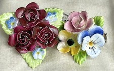 Vintage porcelain flower for sale  WHITBY