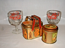 Latas e copos de lembrança vintage de reprodução de Coca-Cola comprar usado  Enviando para Brazil
