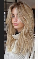 Perucas frontais de renda Highlight Blonde Wave 100% cabelo humano 13x4 comprar usado  Enviando para Brazil
