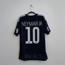 Maillot de Football PSG NEYMAR JR 2017 2018 maglia camiseta shirt brésil santos comprar usado  Enviando para Brazil