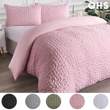 Luxury seersucker duvet for sale  MANCHESTER