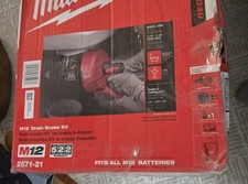 Kit Milwaukee M12 Drain Snake 2571-21 caixa aberta cabo faltando MSRP $269 comprar usado Kit Milwaukee M12 Drain Snake 2571-21 caixa aberta cabo faltando MSRP $269 comprar usado  Enviando para Brazil
