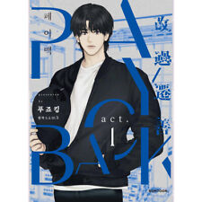 Payback Vol.1 SAMK e Fujoking / Livro de Mangá Coreano Webtoon Comics Manhwa BL / Novo comprar usado  Enviando para Brazil