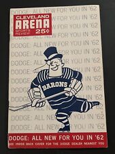 1962 cleveland barons for sale  Davenport