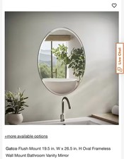 Gatco clear frameless for sale  Pittsburgh