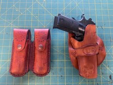 Handmade leather 1911 for sale  Edgerton