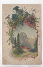 Litho alpenlandschaf blumen gebraucht kaufen  Deutschland