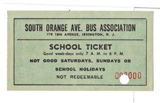Bus school ticket for sale  Horsham