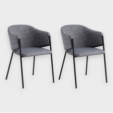 Design esszimmerstuhl grau gebraucht kaufen  Bamberg