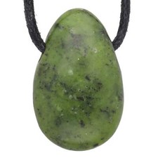 Jade nephrit tropfenanhänger gebraucht kaufen  Waldbröl