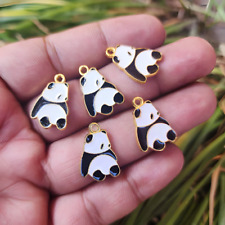 Lindo Dije Panda - Colgante Plateado para Pulseras o Collares segunda mano  Embacar hacia Argentina