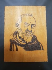 Quadro pirografato mano. usato  Bologna