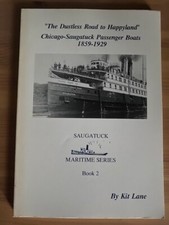 Chicago-Saugatuck Passenger Boats 1849-1929 Kit Lane Mi comprar usado  Enviando para Brazil