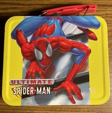 Lancheira 2002 Marvel Ultimate SPIDER-MAN mini lata comprar usado  Enviando para Brazil