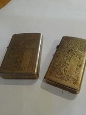 Collectable zippo brass for sale  ST. AUSTELL