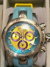Relógio Invicta 42mm Venom amarelo e azul., usado comprar usado  Enviando para Brazil