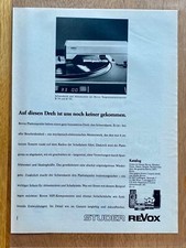 Revox tangential plattenspiele gebraucht kaufen  Aßlar