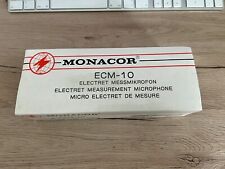 Monacor ecm electret for sale  Shipping to Ireland