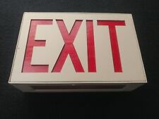 Vintage red exit for sale  Porterville