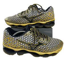 Zapatos para correr Mizuno Wave Prophecy 3 para hombre 12 amarillo y negro estampado hexagonal segunda mano  Embacar hacia Argentina