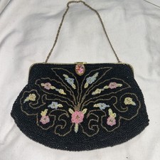 Antiga bolsa Freddy francesa bordada década de 1940 -w- Limoge Snap Clutch deslumbrante em excelente estado usado A+ comprar usado  Enviando para Brazil