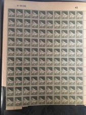 Algerie 1942 feuille d'occasion  Vanves