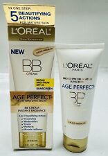 loreal spf 20 bb creme médio claro para pele madura 2,5 oz caixa arranhada, usado comprar usado  Enviando para Brazil
