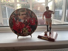 Signed cantona plate for sale  BOLTON