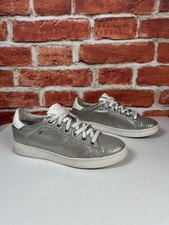 Geox silver leather for sale  BENFLEET