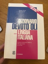 Dizionario devoto oli usato  Palermo