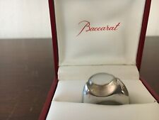 Bague argent cristal d'occasion  Baccarat