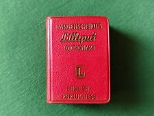 Miniature Book 1963 Langenscheidt LILLIPUT Dictionary English - Portuguese comprar usado  Enviando para Brazil