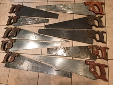 Antique hand saw for sale  Epsom