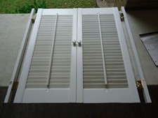 Pair white wood for sale  Fulton