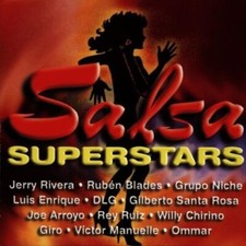 Salsa Superstars (1997, Sony) - CD - Jerry Rivera, Rubén Blades, Grupo Niche,... comprar usado  Enviando para Brazil