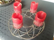 Adventskranz metall gedreht gebraucht kaufen  Köln